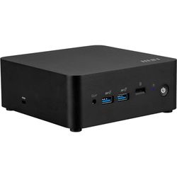 MSI Cubi NUC 1MG-024XDE Mini-PC Intel Core 3 100U, Intel UHD Grafik, 8GB DDR5 RAM, 256GB M.2 SSD, WIFI6E, BT 5.3