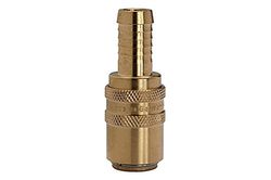 RIEGLER 107953-280.01 tempereringskoppling DN 9, kottar 13 mm, avstängningsventil, pip rak, 1 st