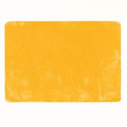 Douceur d'Intérieur Rectangular Rug 120 x 170 cm Plain Yellow Flannel