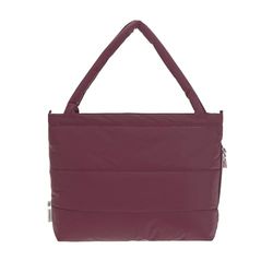 Casual Baby skötväska shopper med barnvagnsfäste/casual MIX shopper mörk röd