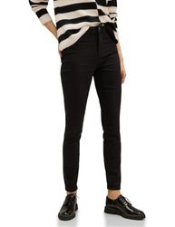 STREET ONE jeansbroek jeggings, zwart, 34W / 30L