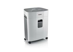 Dahle PaperSAFE PS 380 distruggidocumenti (15 fogli, livello di sicurezza P4, taglio a particelle, privo di olio e manutenzione, 25 litri), grigio