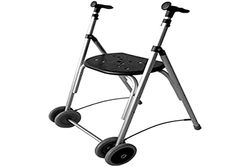 Rollator C30 Rollator van aluminium, inklapbaar, in hoogte verstelbaar, zwart