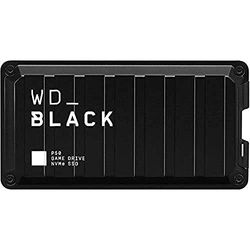 WD_BLACK P50 Game Drive SSD 4 TB Draagbare opslag (SuperSpeed USB 3.2 Gen 2x2, schokbestendig, leessnelheden tot 2.000 MB/s) Zwart - Ook compatibel met PC, Xbox en PS5