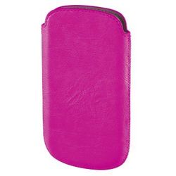 Hama mobiltelefon-ärm "Neon Light" skyddande fodral XL – neonrosa