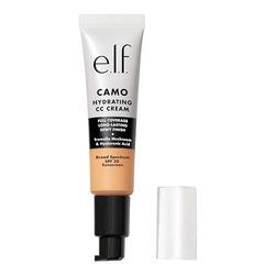 e.l.f. Hydrating Camo CC Cream, Colour Correcting Full Coverage Foundation For A Dewy Finish With SPF 30, Vegan & Cruelty-Free, Light 250W