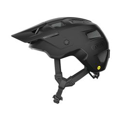 ABUS MTB Helm MoDrop MIPS - robuuste fietshelm met impactbescherming voor mountainbikers - individuele pasvorm - unisex - noir, maat M
