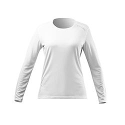 Zhik Nuevo 2024-Zhikdry L/S Top Wht W-s, 68002 Altro, Multicolore, Taglia Unica