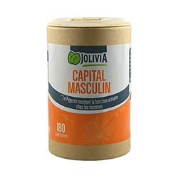 Capital masculin (ex Prostate + Complexe) - 180 capsules | Format Capsule | Complément Alimentaire | Fabriqué en France