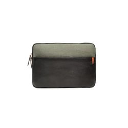 BERBA OLLY Laptop sleeve Zwart-olijf