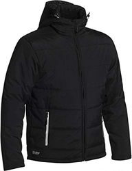 Bisley Workwear UKBJ6928_BBLK - Giacca con cappuccio regolabile, taglia XL, colore: Nero