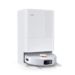 JONR T5 Pro Robot Aspirateur Laveur, 8000Pa Robot Aspirateur avec Station, Serpillière Extensible Automatique de Vidange Lavage Séchage, Navigation AI LiDAR
