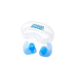 Zoggs Aqua Plugz, Ear Plugs for Swimming, Reusable Silicone Ear Plugs (packaging may vary) Blue 14+ Years