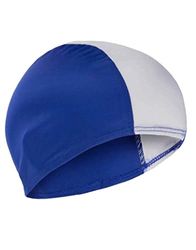 BECO Beermann GmbH & Co. KG heren stoffen zwemmuts cap, blauw/wit, één maat