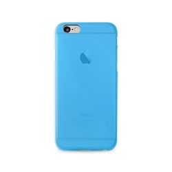 PURO Ultra cienkie etui TPU z ochroną ekranu do Apple iPhone 7 Plus - niebieskie