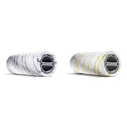 Kärcher 20550070 Multi-Surface Roller Set, Grey, 6.0 cm*30.0 cm*6.0 cm & Multi-Surface Roller Set, Yellow