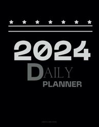 2024 Daily Planner: One Page Per Day (365 Day) Organizer with Goals, To-Do Lists and Daily Schedule
