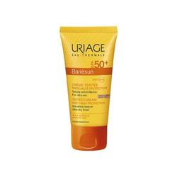 Uriage Bariésun - Crema tintada dorada SPF50+ Tubo 50 ml