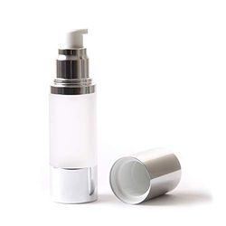Matowy i srebrny chrom 30 ml z nasadką - Airless Serum Butelki x 10