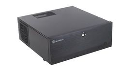 SilverStone SST-GD07B - Cabinet Grandia HTPC formato ATX , High Airflow Performance, nero
