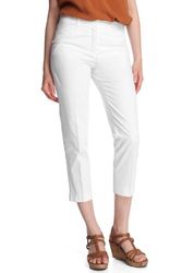 ESPRIT Collection Dames 7/8 broek normale tailleband, E23096, wit (Collection White 118), 40 NL(Lengte 26")