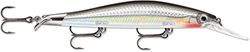 Rapala Unisex RPSD12S RipStop Deep 12 lokken 4'-8' loopdiepte, zilver, 4-3/4" 9/16oz
