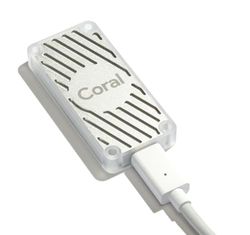 Google Coral USB Edge TPU ML Accelerator coprocessor voor Raspberry Pi en Andere Ingebedde Enige Raadscomputers
