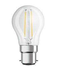 OSRAM LED Retrofit CLASSIC P Lampadina LED, Attacco: E14, Bianca Fredda, 4000 K, 2.50 W, Equivalenti a 25 W, Opaco, LED Retrofit CLASSIC P, Chiaro, Taglia Unica