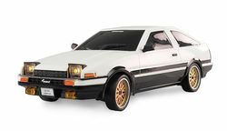 Amewi AE86 Sprinter Trueno Scale Drift Bianco Brushed 1:18 Automodello Elettrica Auto stradale Trazione posteriore RtR