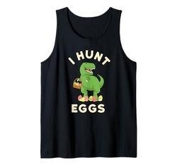 T Rex Dinosauro pasquale I Hunt Eggs Canotta