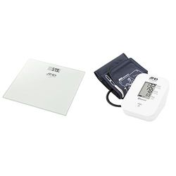 A&D Medical UC-502 - Báscula digital para baño + A&D Medical UA-651BLEISO Upper Arm Blood Pressure with Bluetooth