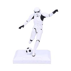 Nemesis Now Officieel gelicenseerde Stormtrooper Back of The Net Figurine, Wit, 17cm