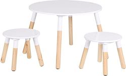 Judy Wild Table, Bois, Blanc, Normal