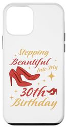 Custodia per iPhone 12 mini 30 ° compleanno 30 anni donne scarpe vintage compleanno