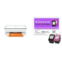 HP Envy 6020e All in One Colour Printer 305 Instant Ink Subscription Box with £10 Instant Ink subscription credit