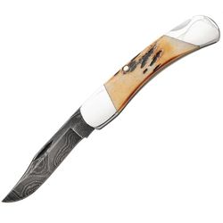 Bear & Son Bc526D Cuchillo a Lama Fissa,Unisex - Adulto, Plateado, un tamaño