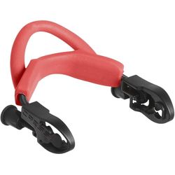 Cressi Ebs Straps Maui (2pcs) Sangle pour Palmes Unisex-Adult, Noir/Rouge, Taille Unique