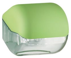 Mar Plast A61900VE Toilet Paper 140 x 148 x 150 mm Green Soft Touch Transparent