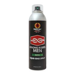 Tropic Isle Living Strong Roots Men Liquid Edge Spray 6.08 fl.oz./ 180ml - Sharp Crisp Hairline, Precison Cuts, Line up, Taper Fade, Protect Hair with Biotin Infused Formula
