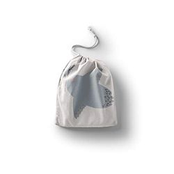 Bonamaison Impreso Algodón Bolsas con Cordón, Bolsa con Cordel para el Hogar y el Almacenamiento de Verduras, Bolso de Compras, Plegable, Ecologica, Reutilizables, Tamaño: 30x40 Cm