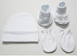 Baby Bites Duffi 5334-01 Babycadeauset in tas, wit