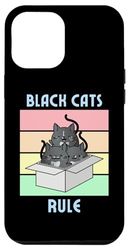 Carcasa para iPhone 15 Plus Regla de los gatos negros | Lindo esmoquin gatos en caja