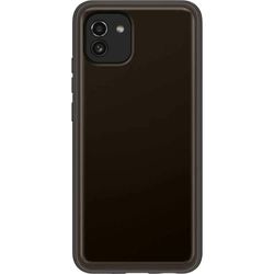 Samsung A03 Soft Clear Cover Black