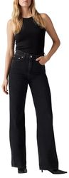 Levi's dames Ribcage Wide Leg H223 Jeans, rosie posie, 28W / 32L
