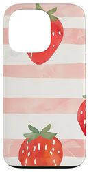 Strawberry Fruit Pattern Case for iPhone 13 Pro