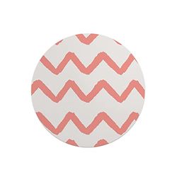 Questo Casa, Ronde digitaal bedrukte muismat, antislip onderkant, voor kantoor en thuis, diameter: 22 cm