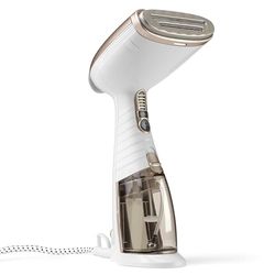 Conair Turbo Extreme Steam Handheld Kledingstomer GS59XE, 230ml afneembaar waterreservoir, Snelle opwarming in 40 seconden, Turbo Extremesteam Kledingstomer GSC, Wit/Champagne
