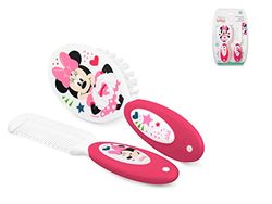 Lulabi Disney Minnie Icon Set Spazzola e Pettine, Polipropilene