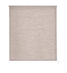 Estoralis | BRAN | Modern Design Roller Blind | Translucent Jacquard | Linen Colour | 80 x 255 cm (W x H) Fabric Size 77 x 250 cm | Blinds for Windows and Doors