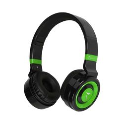 TECHMADE - Cuffie Wireless Bluetooth 5.0 | Headphones Pieghevoli con Microfono | Suono Stereo HiFi | FM Radio e Slot SD (max 32GB) | Compatibile con Vari Device, Verde,